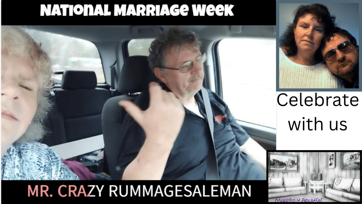 I just found out it is National Marriage Week so my husband and I made a video for&nbsp;YouTube.