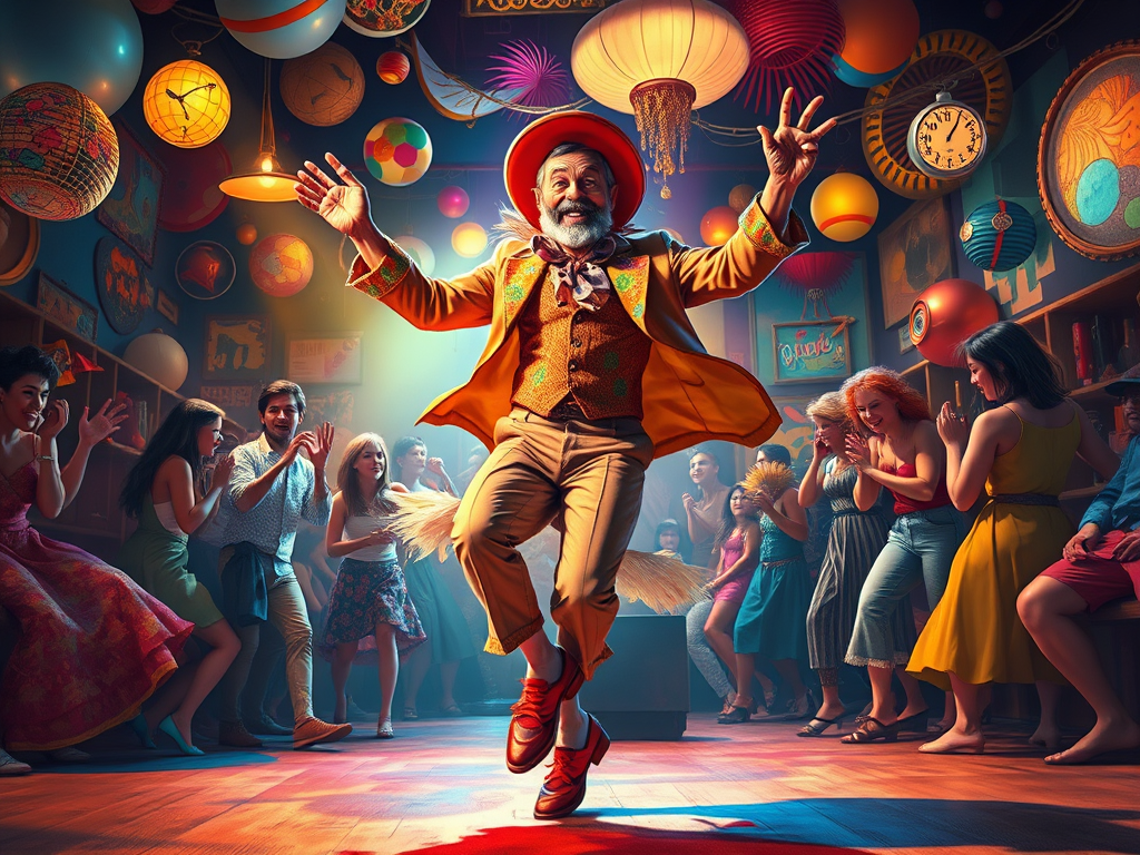 To dance like the Crazy Rummagesale&nbsp;Man