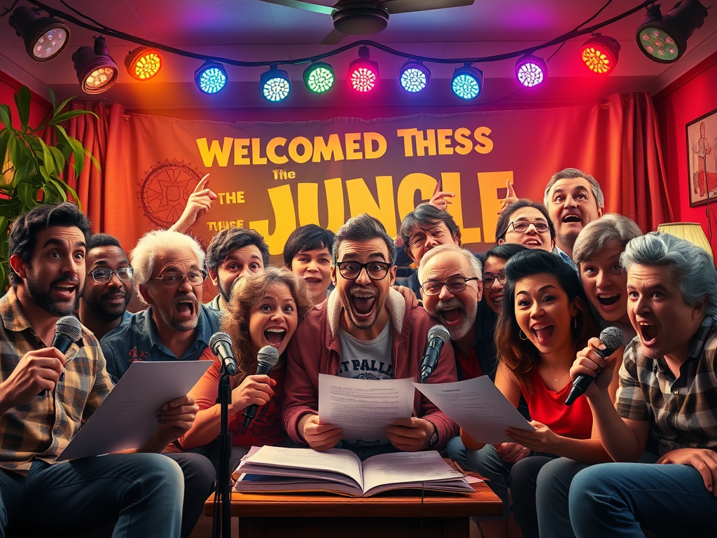 Experience the Wildest Live Script Reading Ever: Welcome to the Jungle – Axel Meets Weekend at&nbsp;Bernie’s